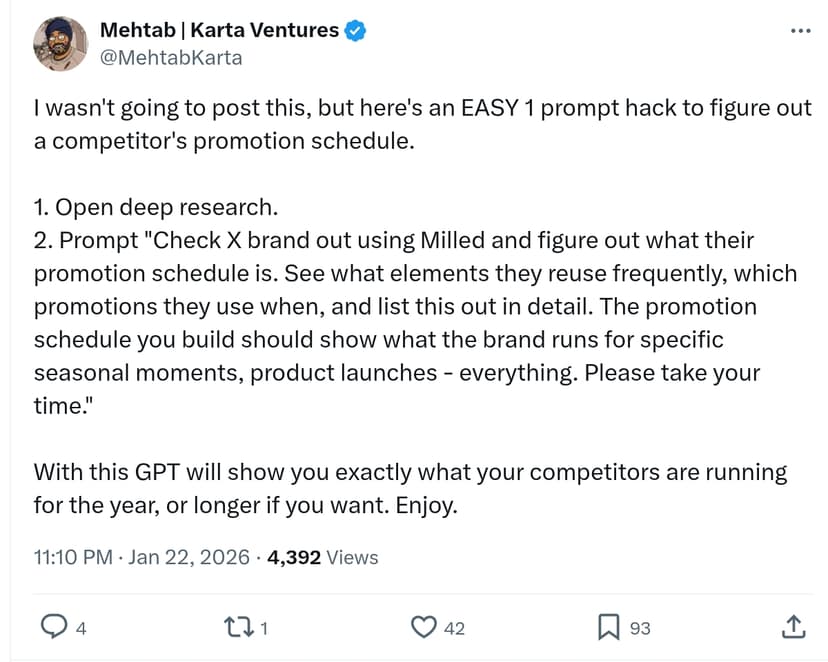 Reverse-Engineer Any Competitor's Promo Calendar