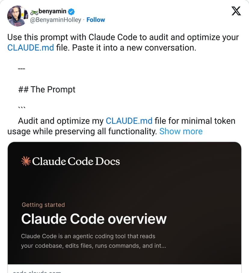 One Prompt to Audit All Your Docs