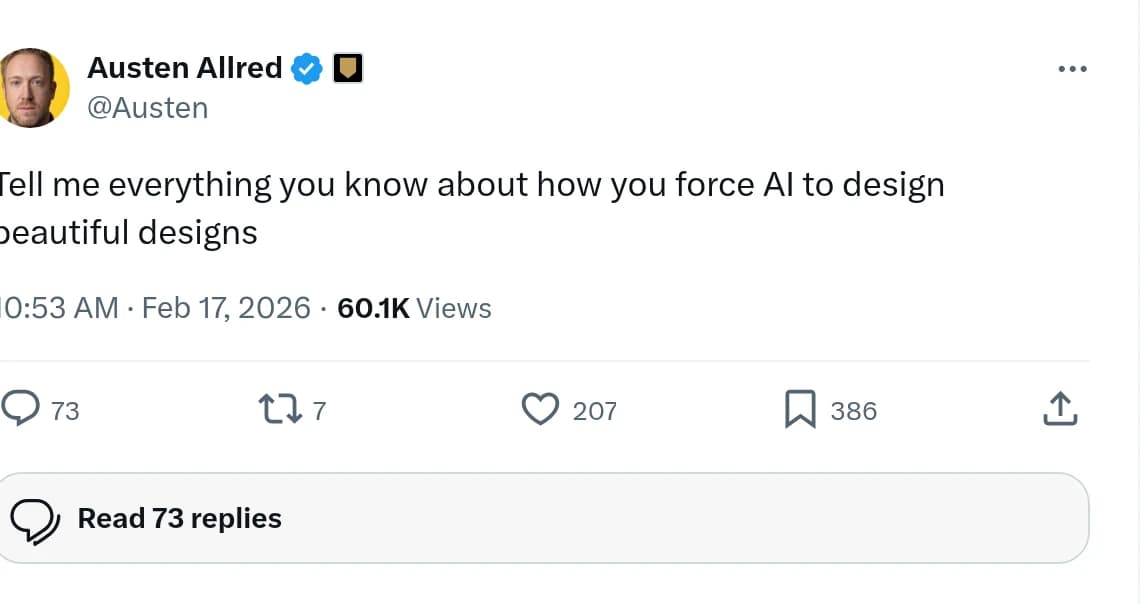 How to Force AI to Design Beautifully