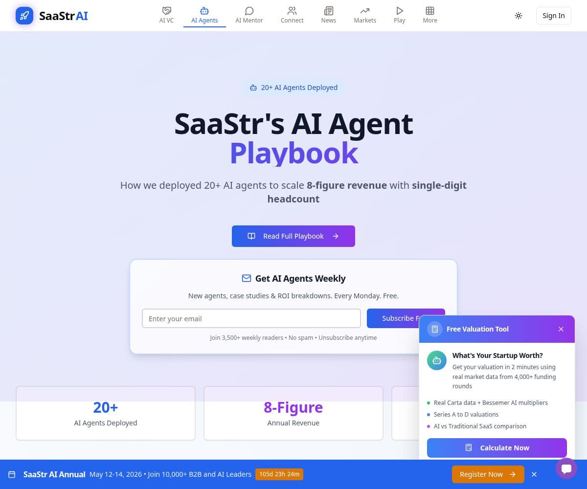 Scaling SaaS with 20+ AI Agents