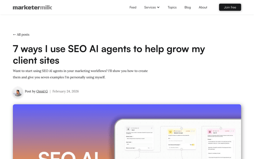 How to Build a Custom SEO AI Agent