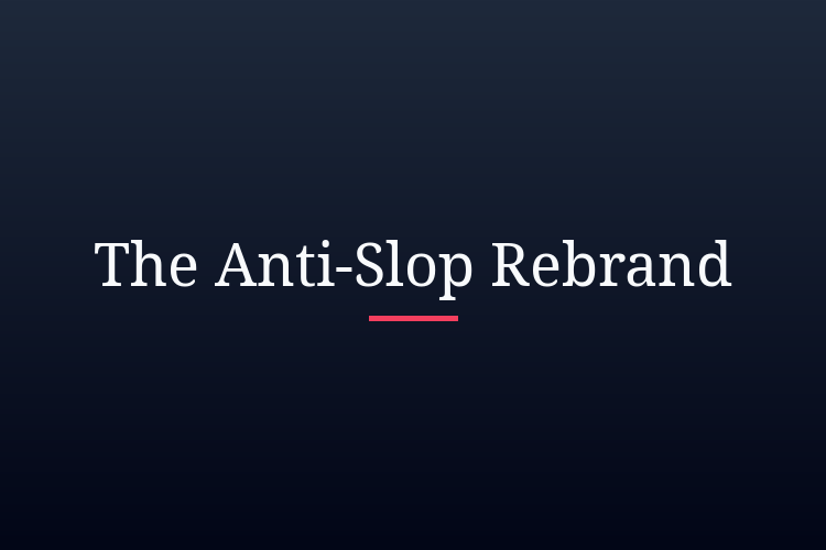 The 'Anti-Slop' Rebrand: Jamming with Variant and Breaking My Own Logic