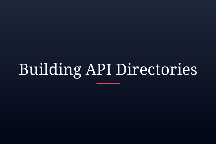 How I built a 100+ API directory without hitting 'Loading...' screens