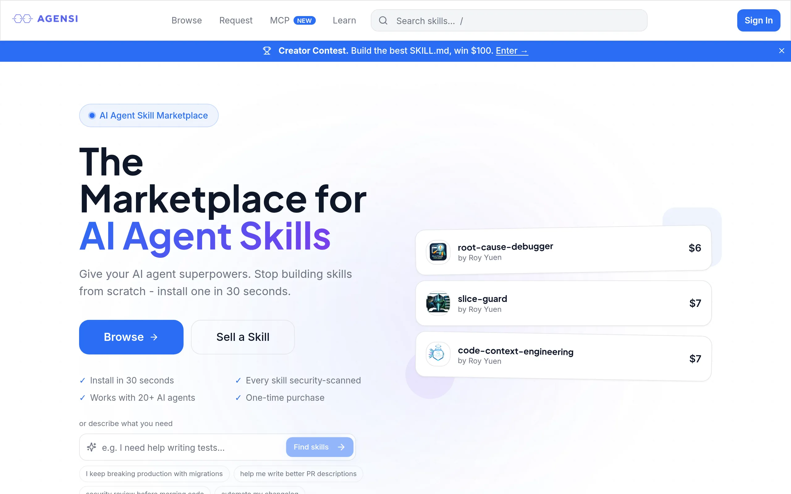 Agensi preview