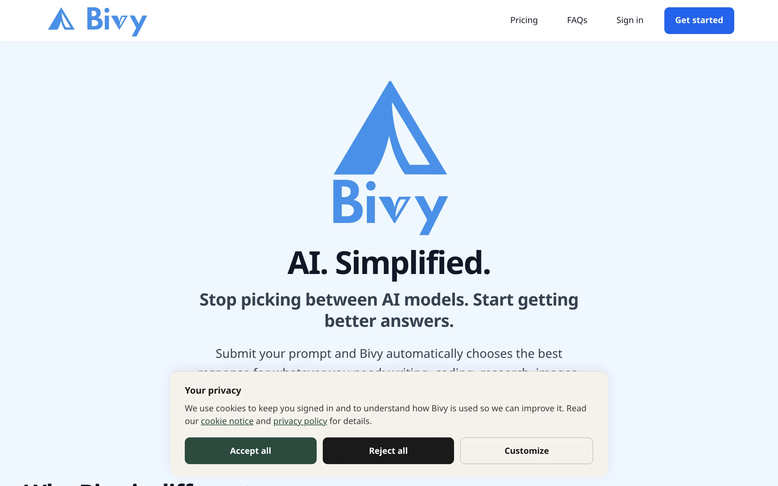 Bivy preview