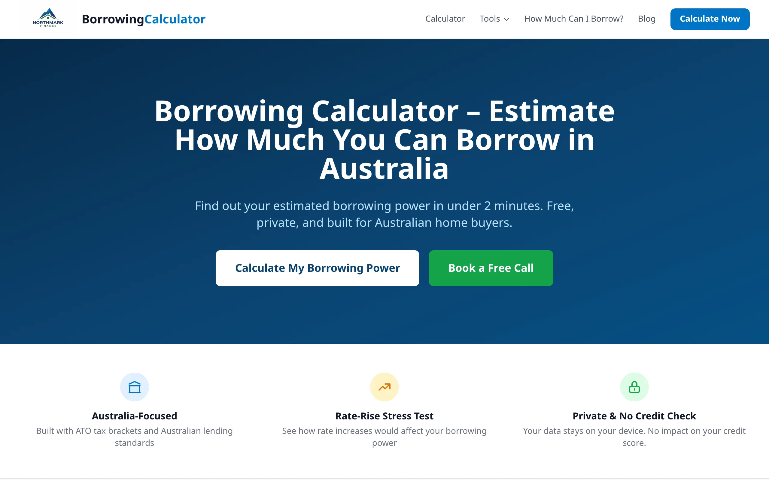 Borrowing Calculator preview