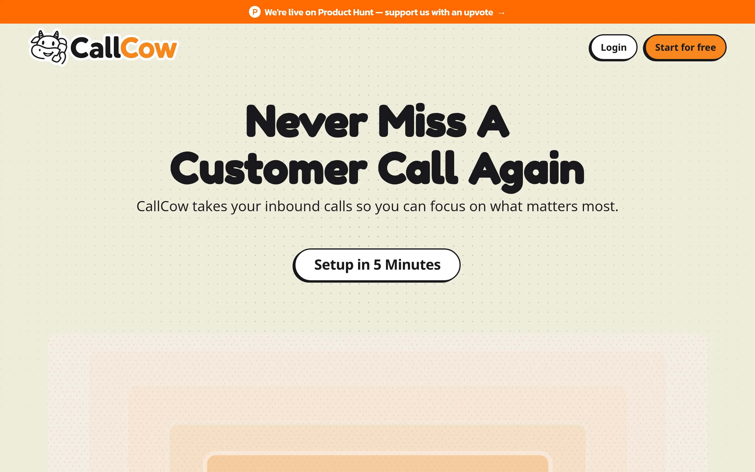 CallCow AI preview