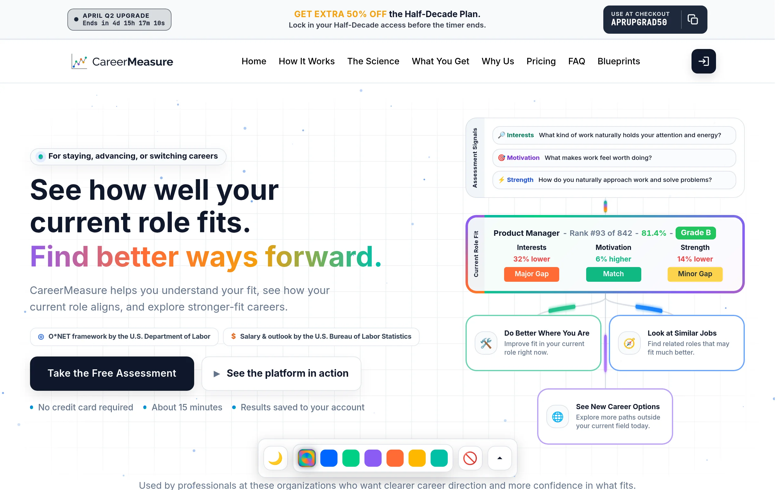 CareerMeasure preview
