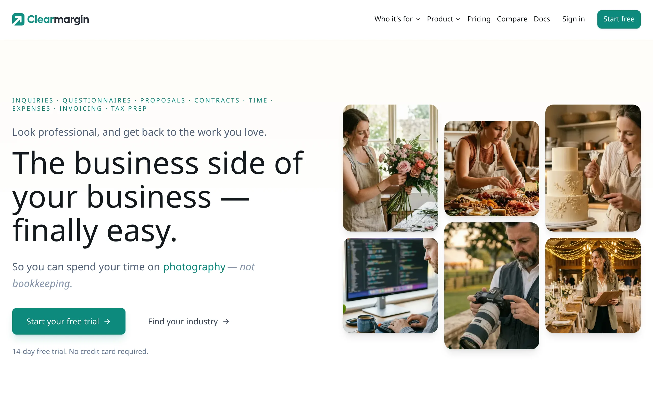 Clearmargin preview