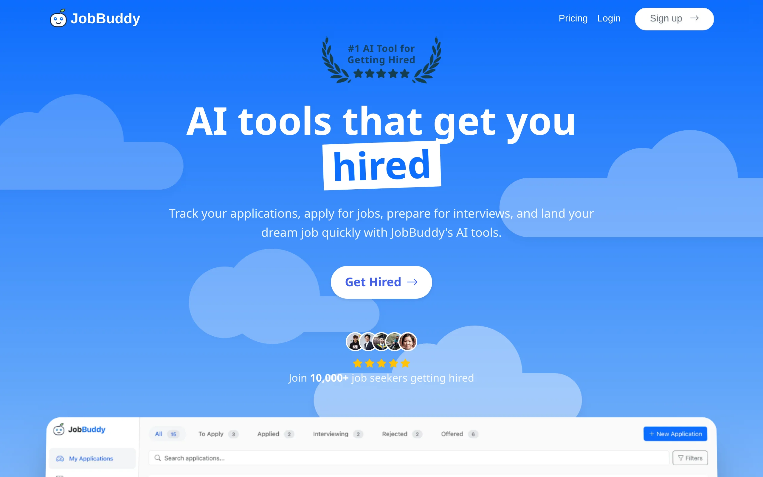 JobBuddy preview