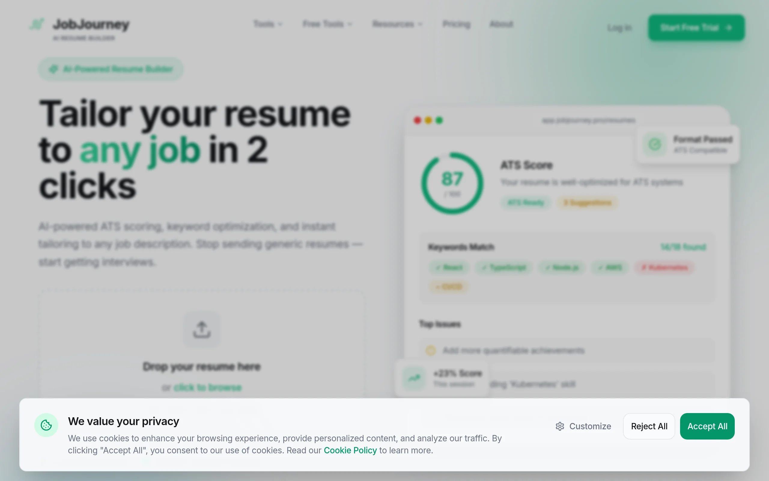 JobJourney preview