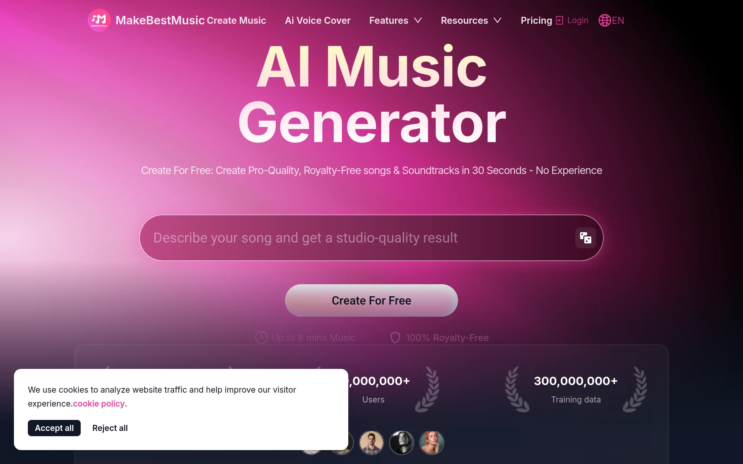 MakeBestMusic preview
