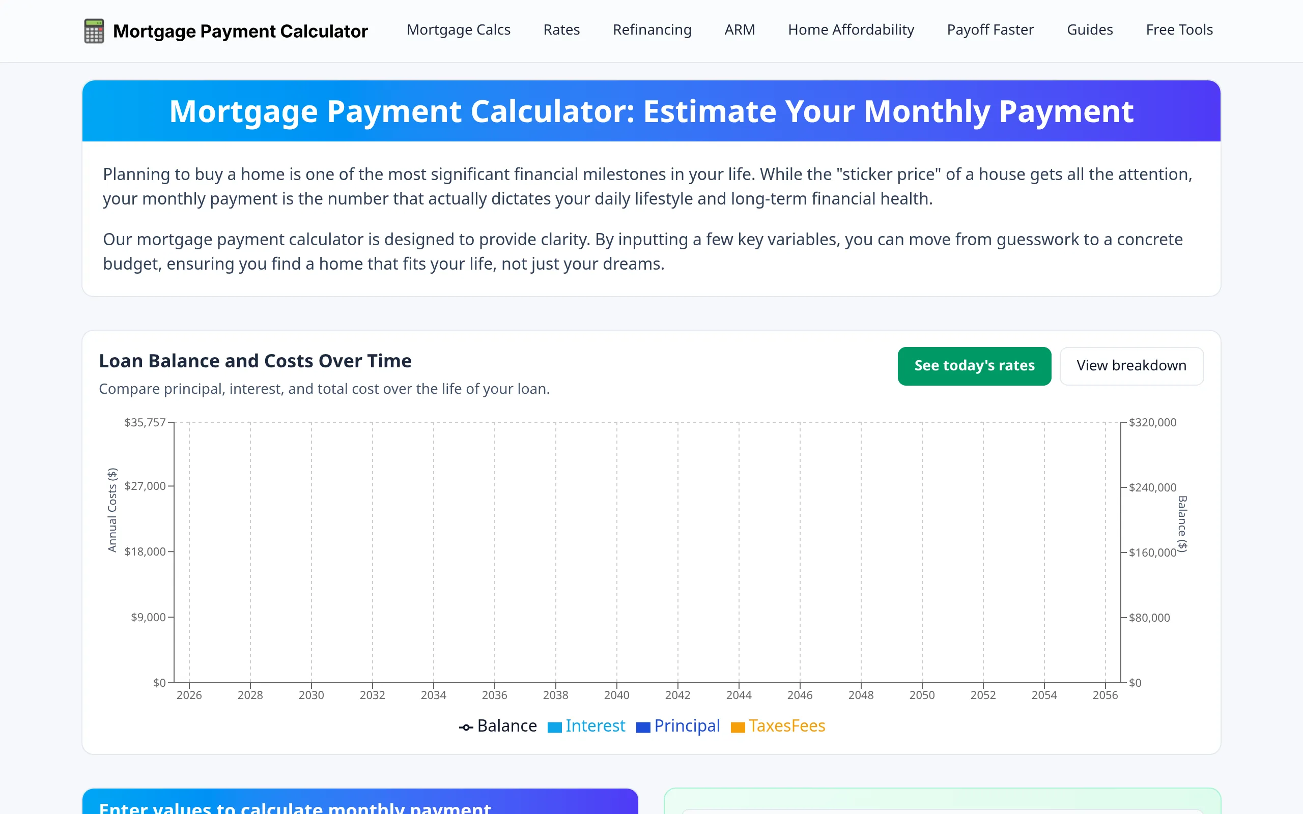 Mortgage Payment preview