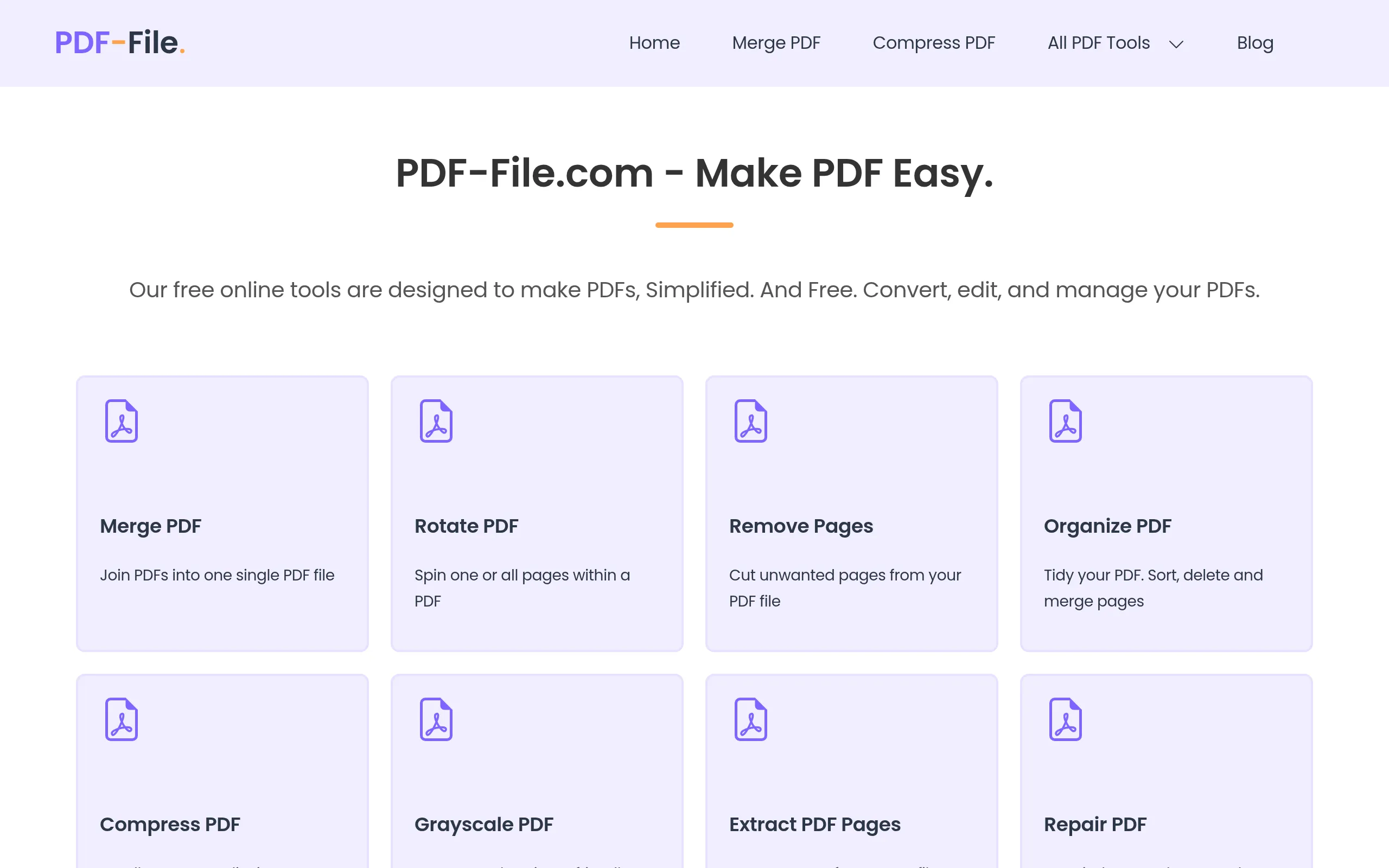 PDF-File preview