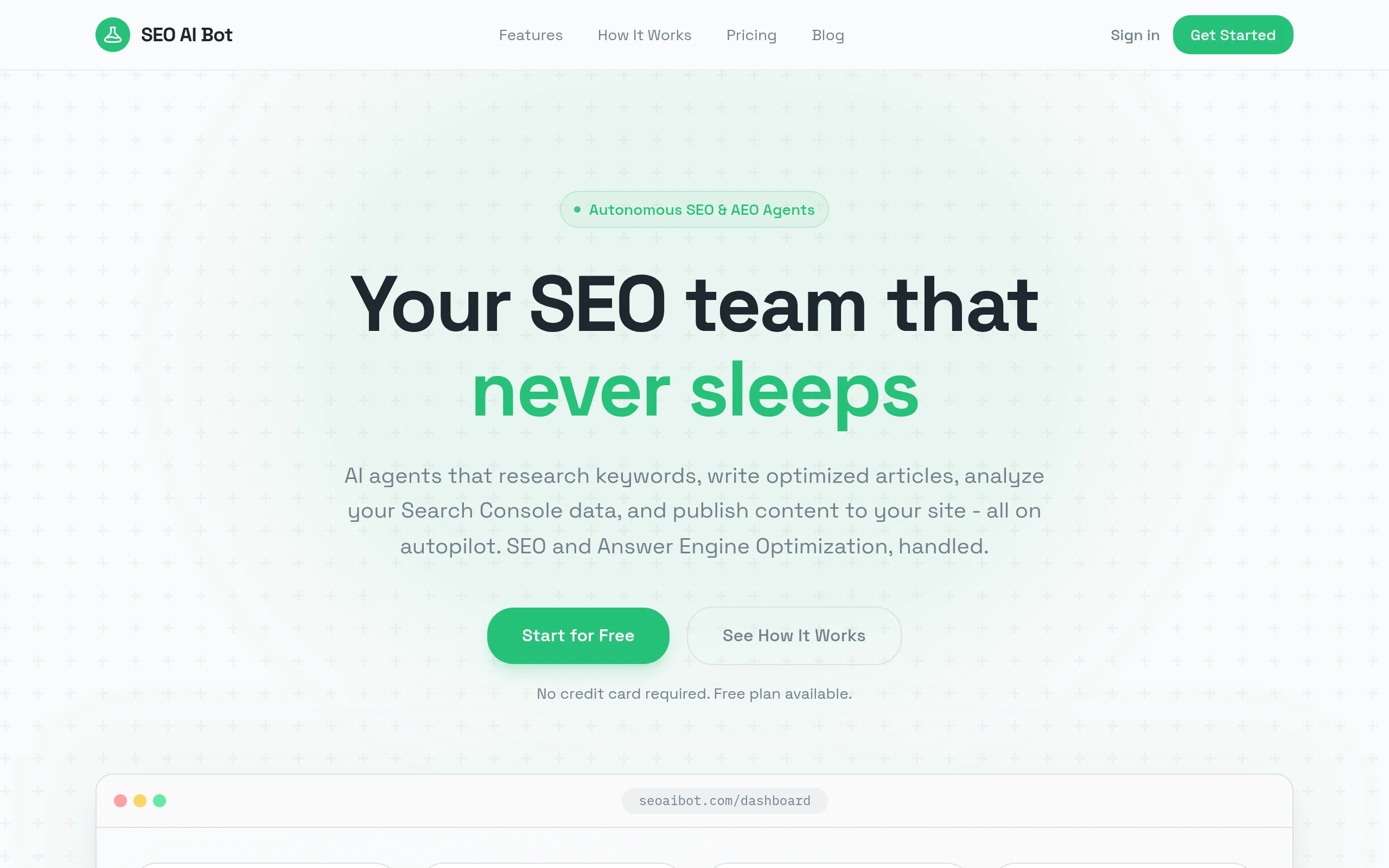 SEO AI Bot preview