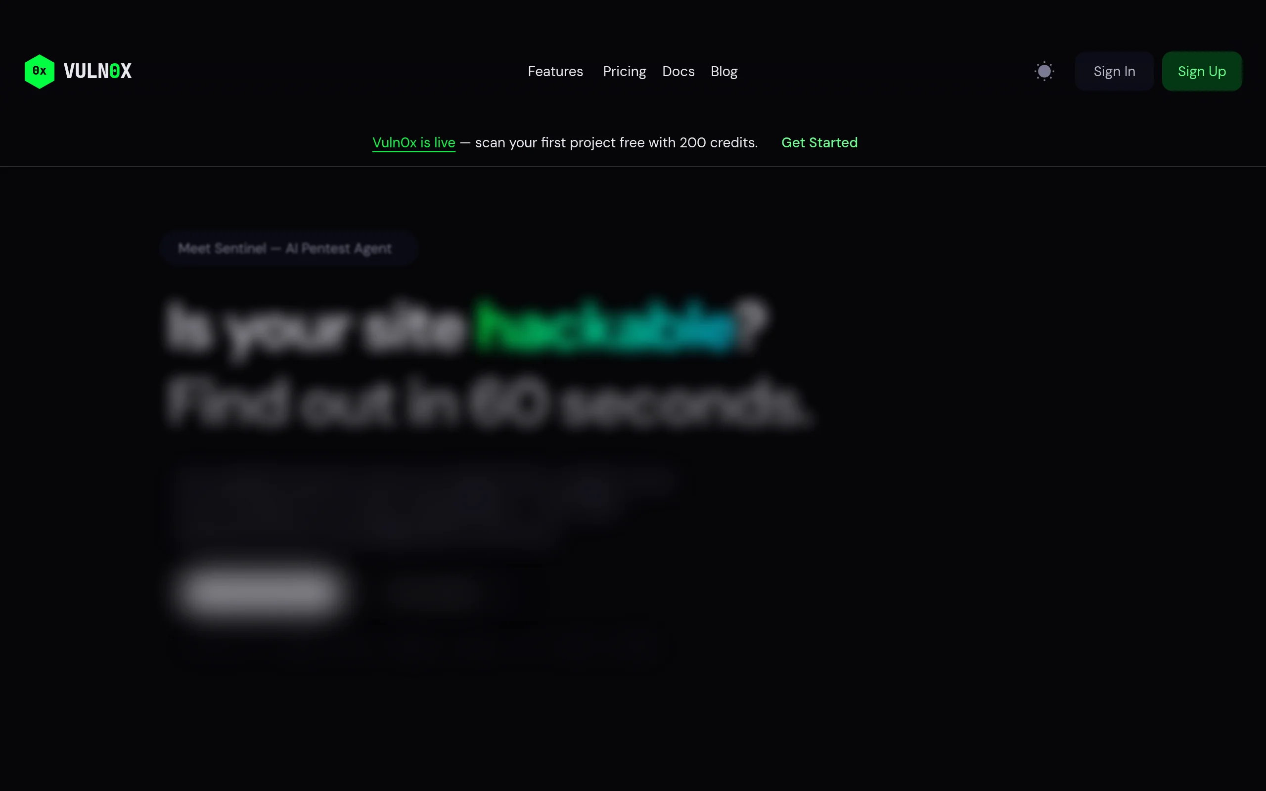 vuln0x preview