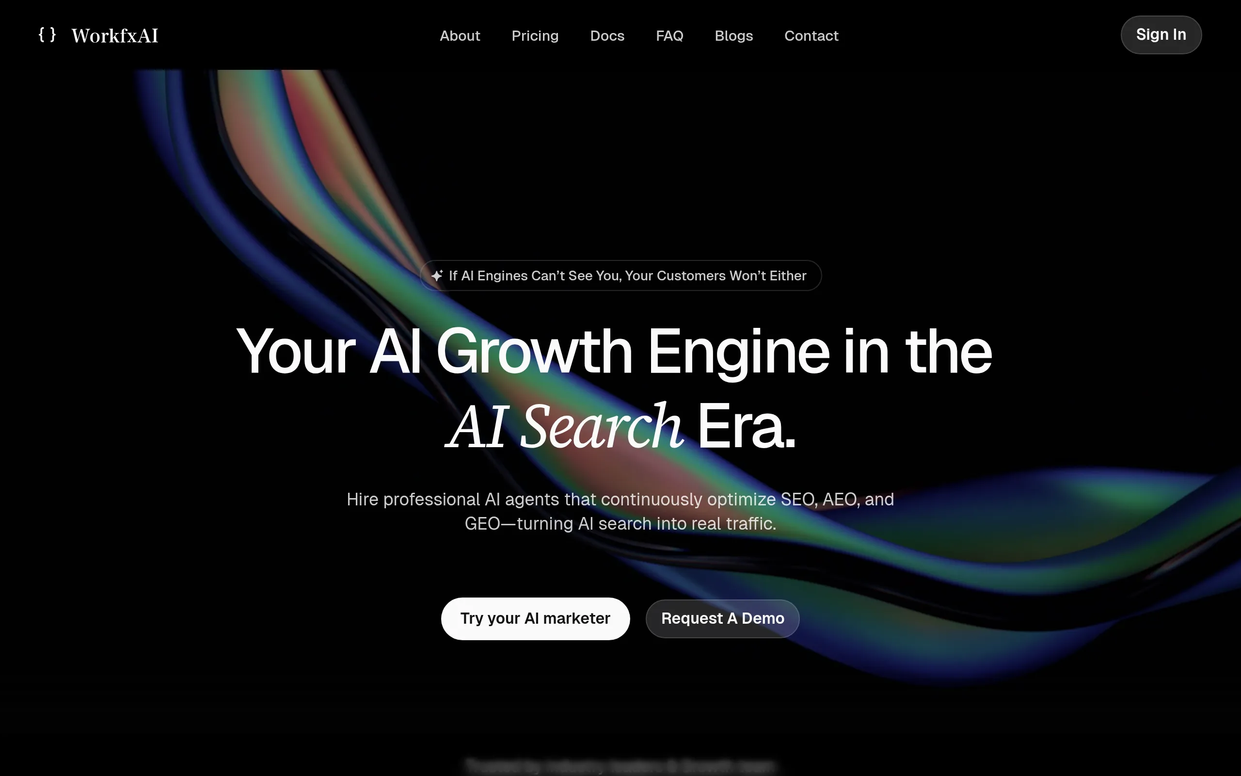 Workfx AI preview
