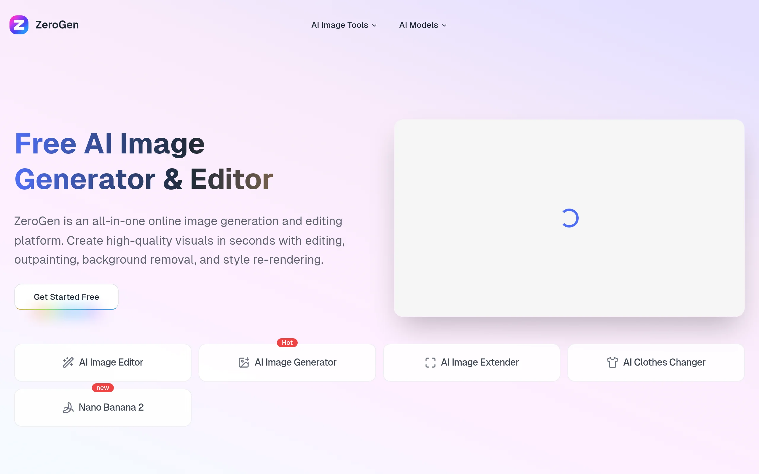 ZeroGen preview